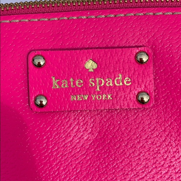 kate spade Handbags - Kate spade hot pink beautiful bag